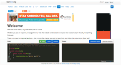 Desktop Screenshot of learncs.org